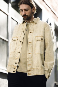 Куртка военного советника бежевый (21W138-0115)