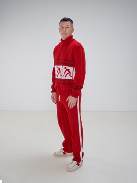 Sweater Olympics-80 Red (21W223-0822)