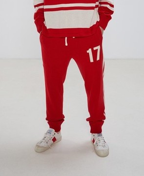 Tracksuit pants Kharlamov # 17 Red (21W803-0822)