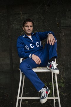 Sweather USSR blue (21W805-0808)