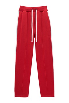 Брюки СССР из шерсти красный (21W808-0822)