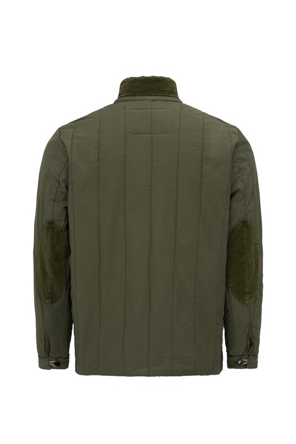 Куртка-телогрейка стеганая Garment Dye 25/17 х ОЛОВО