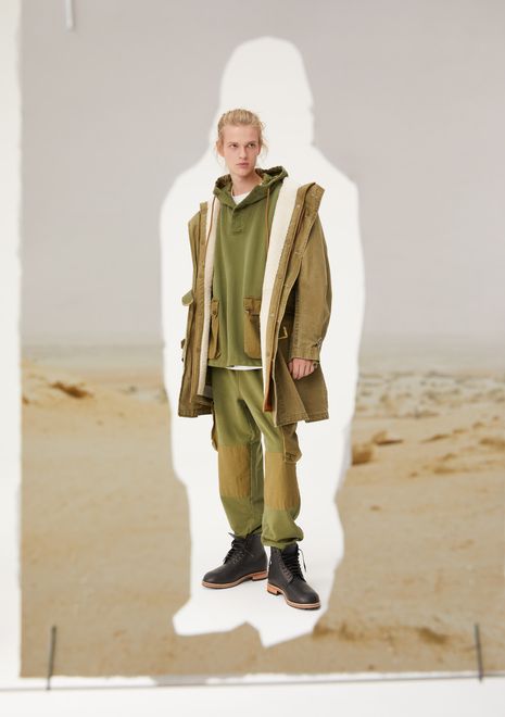 Polar jacket with Curly fur lining