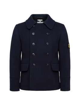 Navy Pea coat темно-синий (22W229-0410)