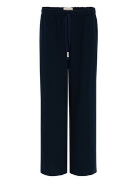 Linen trousers темно-синий (23S258-0110)