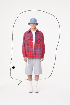 Shorts светло-серый (23S262-0701)