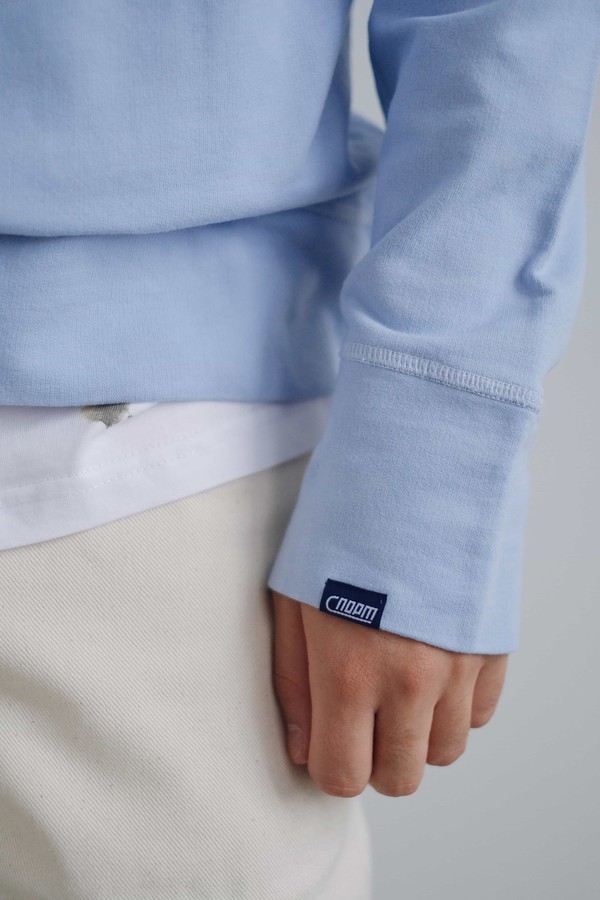 Лонгслив с принтом ОЛОВО