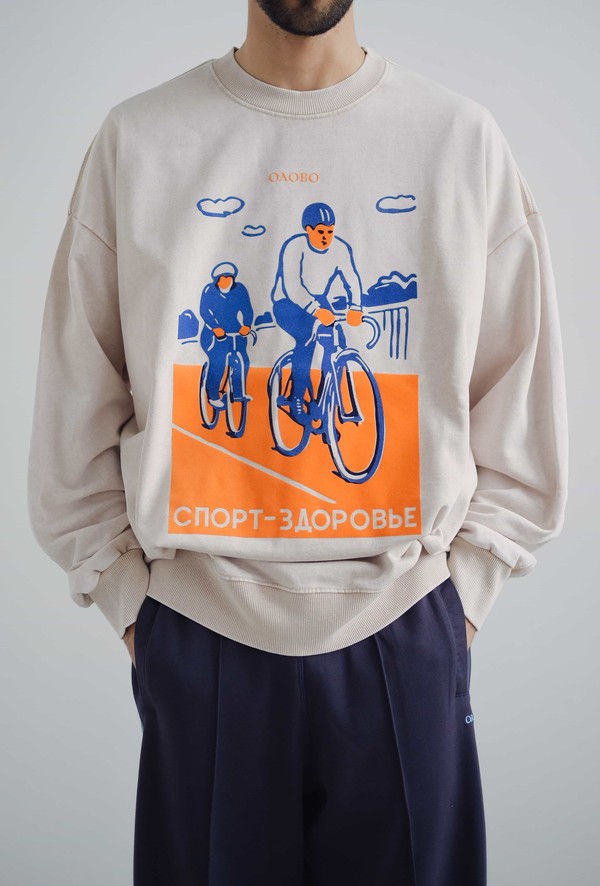 Свитшот Велосипедисты