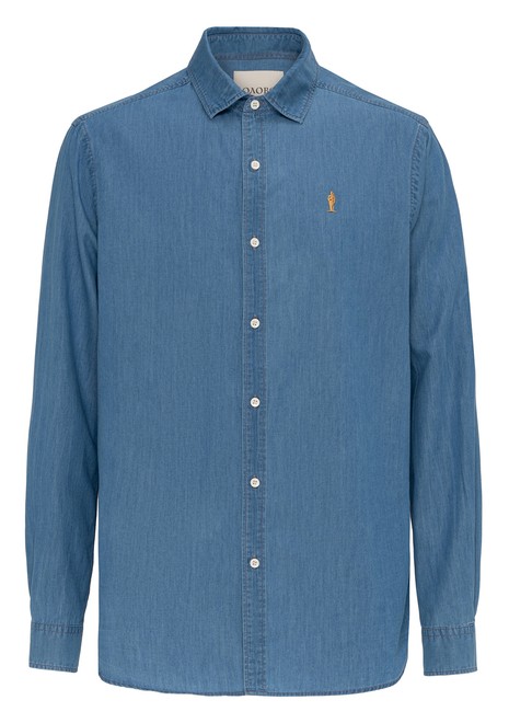 Cotton chambray shirt