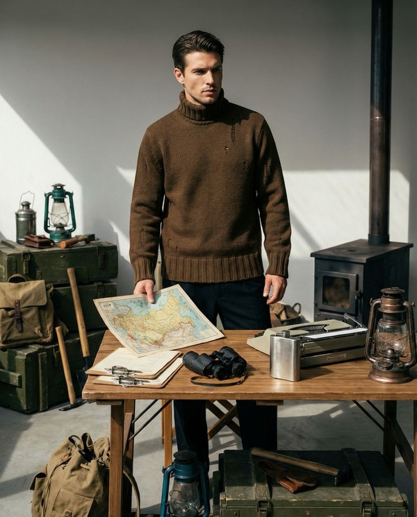 Свитер Хемингуэя ЧТИВО x ОЛОВО