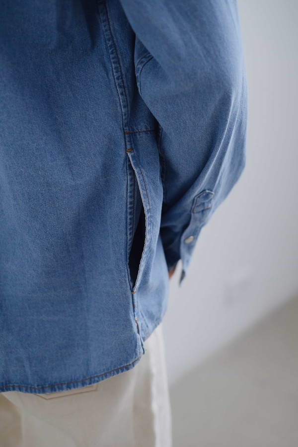 Гимнастерка из денима