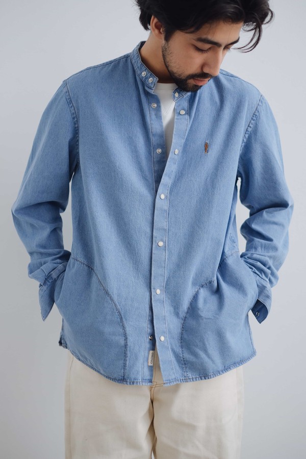 Гимнастерка из денима