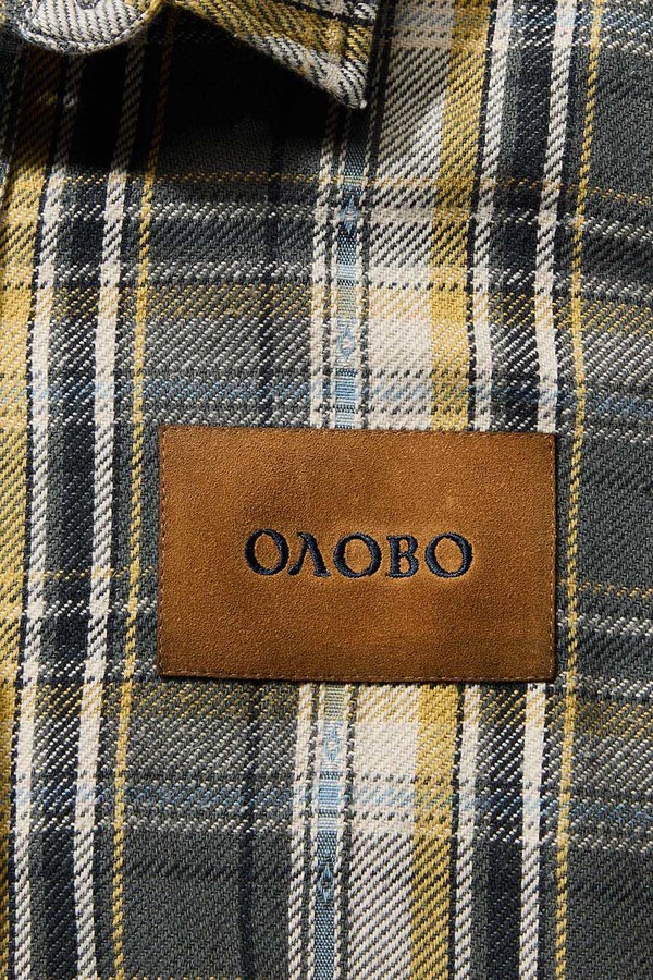 Рубашка клетчатая ОЛОВО-506