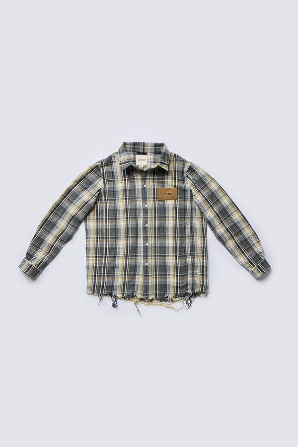 Рубашка клетчатая ОЛОВО-506
