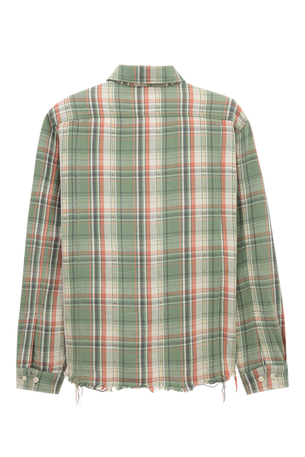 Рубашка клетчатая ОЛОВО-506