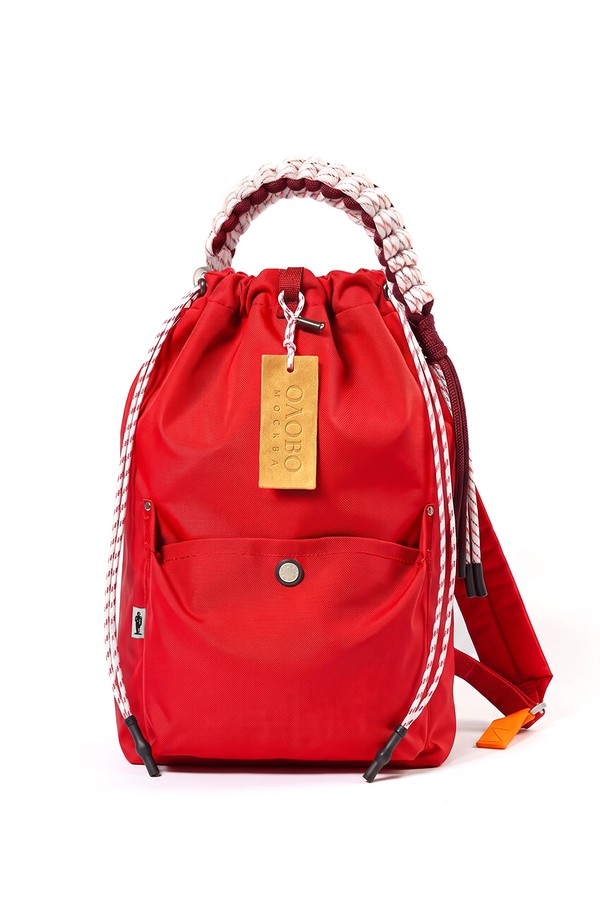 OLOVO-678 Waxed Cotton Backpack