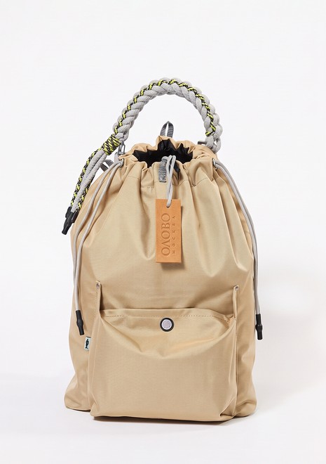 OLOVO-678 Waxed Cotton Backpack