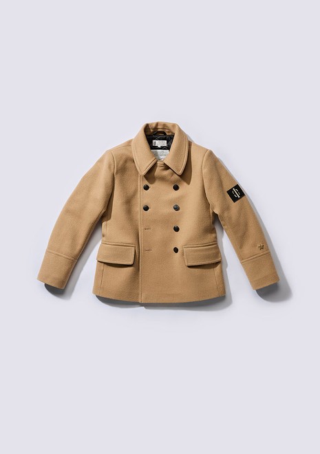 Бушлат двубортный на стеганой подкладке