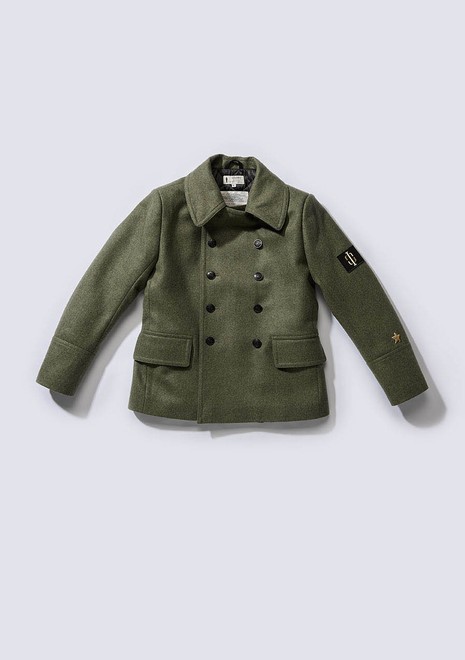 Бушлат двубортный на стеганой подкладке