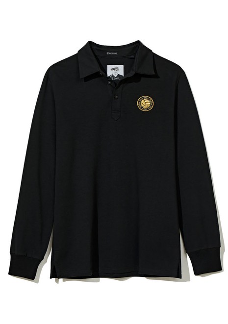 Лонгслив Лев Яшин №1. Олово х Олег Капанец